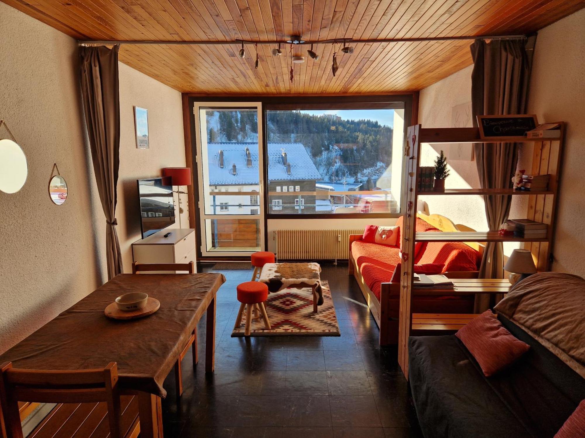 Residence Les Chamois - Aux Pieds Des Pistes De Шамрус Екстериор снимка